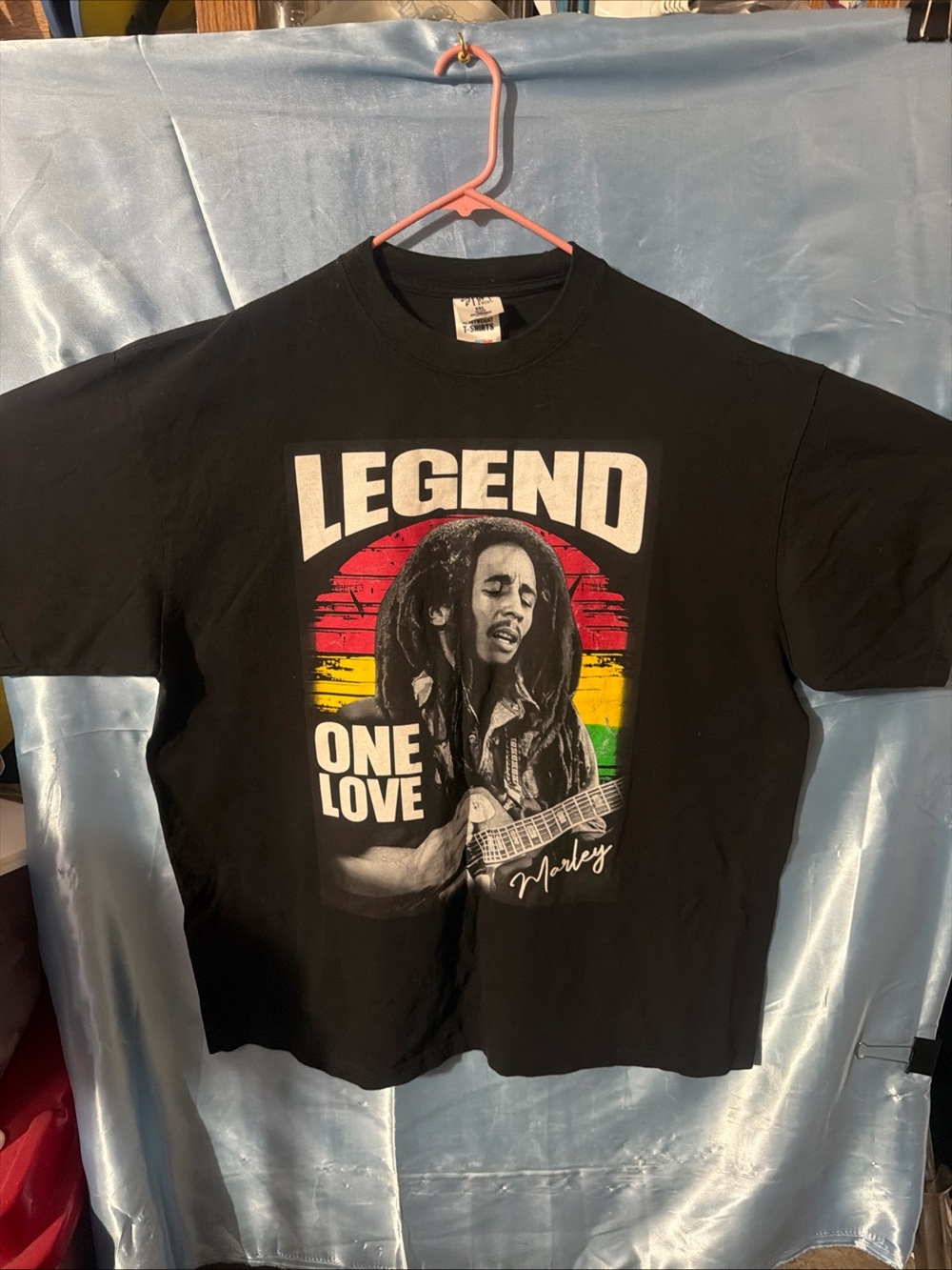 BOB MARLEY LEGEND Black Shaka Wear T Shirt Men’s 3xL